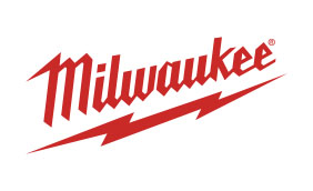 Logo des Partners Milwaukee, Teil des langjährigen Partnernetzwerks von Jäckle+Flaig