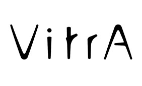 Logo des Partners Vitra, Teil des langjährigen Partnernetzwerks von Jäckle+Flaig