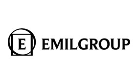 ogo des Partners Emilgroup, Teil des langjährigen Partnernetzwerks von Jäckle+Flaig