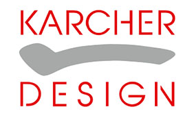 Logo des Partners  Karcher Design, Teil des langjährigen Partnernetzwerks von Jäckle+Flaig